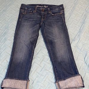 American Eagle Artist Crop Jeans